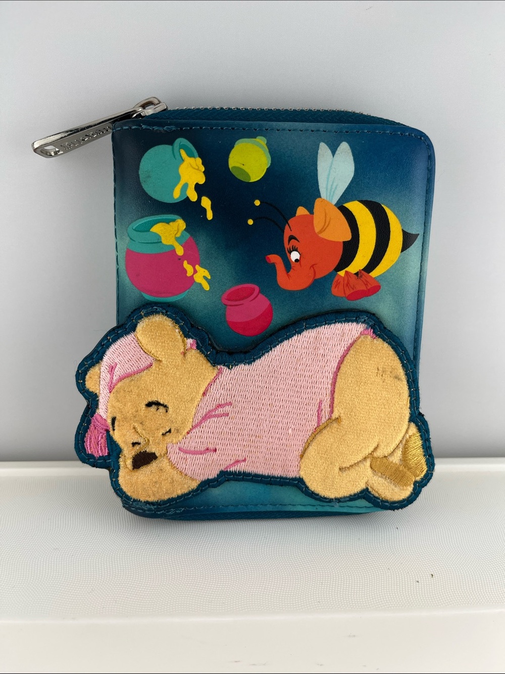 Disney Winnie the Pooh Heffa-Dreams Loungefly Glow on the Dark Wallet